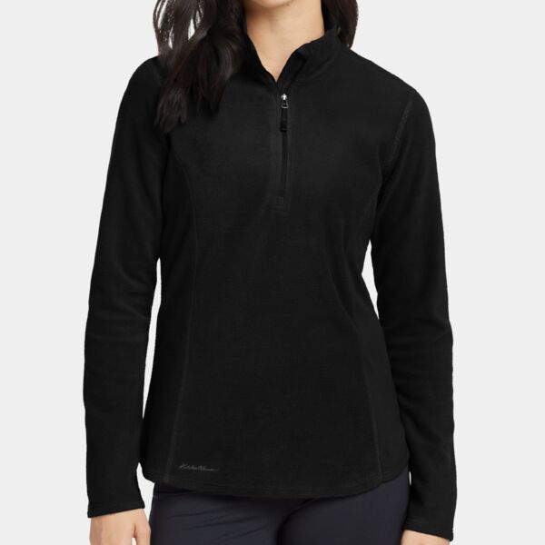 Women's 1/2 Zip Microfleece Jacket Thumbnail