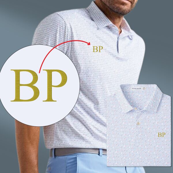Personalized Men's Featherweight Cornhole Performance Polo Thumbnail