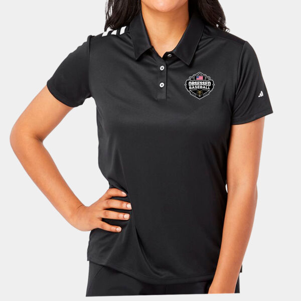 Women's 3-Stripes Shoulder Polo Thumbnail