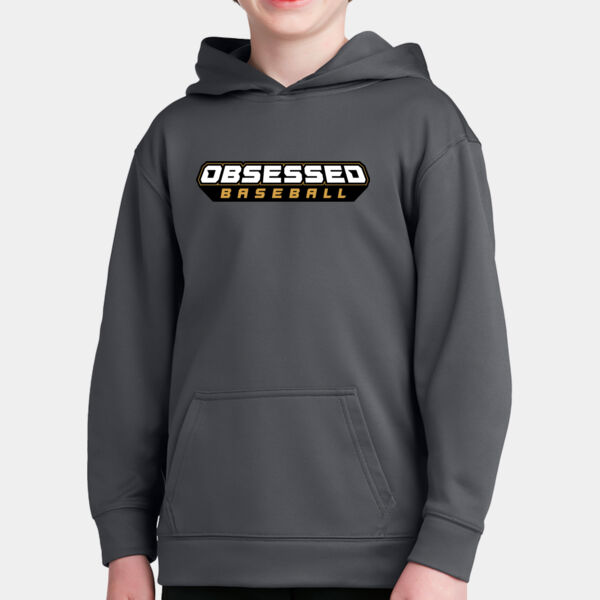 Youth Sport Wick ® Fleece Hooded Pullover Thumbnail