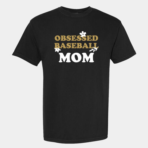 Obsessed Mom - Garment-Dyed Heavyweight T-Shirt Thumbnail
