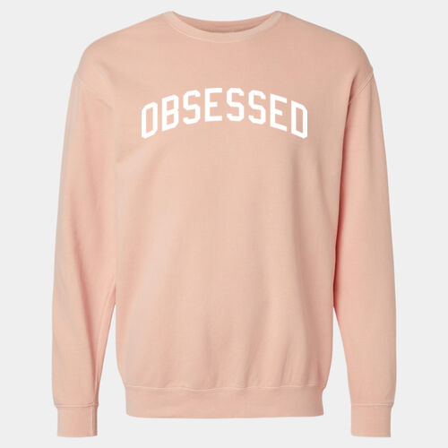 Obsessed - Lightweight Crewneck Sweatshirt Thumbnail